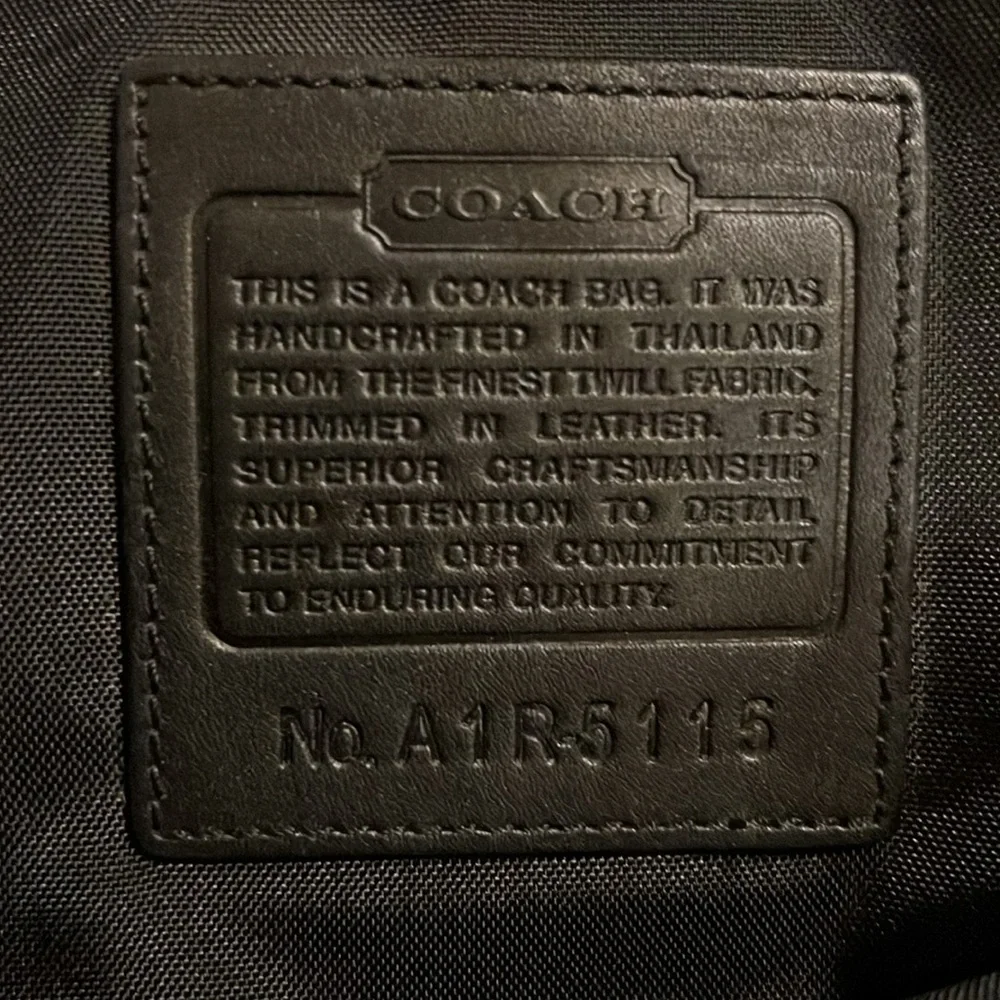 Coach messenger bag